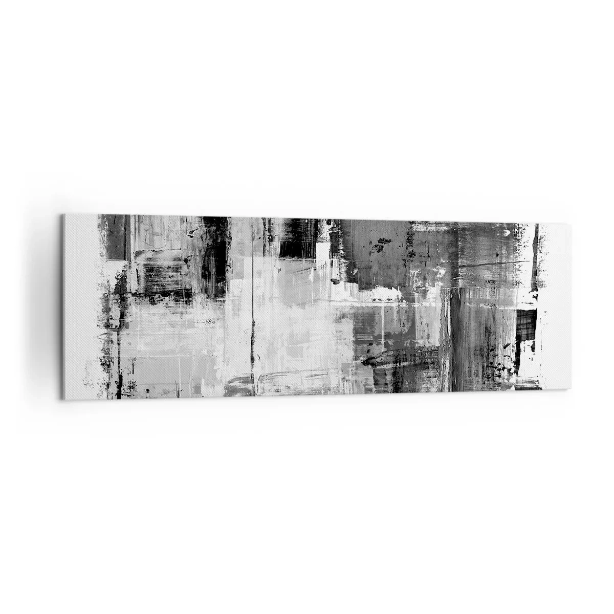 Obraz na plátně - Šedé je krásné - 160x50 cm