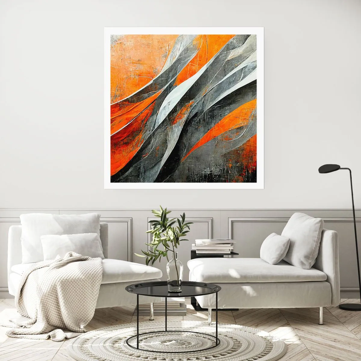 Plakát - Žár a chlad - 50x50 cm