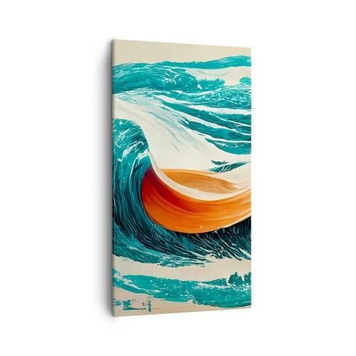Obraz na plátně - Surfařův sen - 45x80 cm