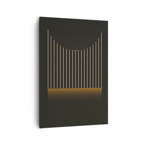 Obraz na plátně - Prozkoumat temnotu - 70x100 cm