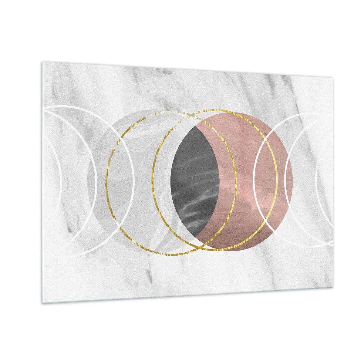 Obraz na skle - Hudba sfér - 100x70 cm