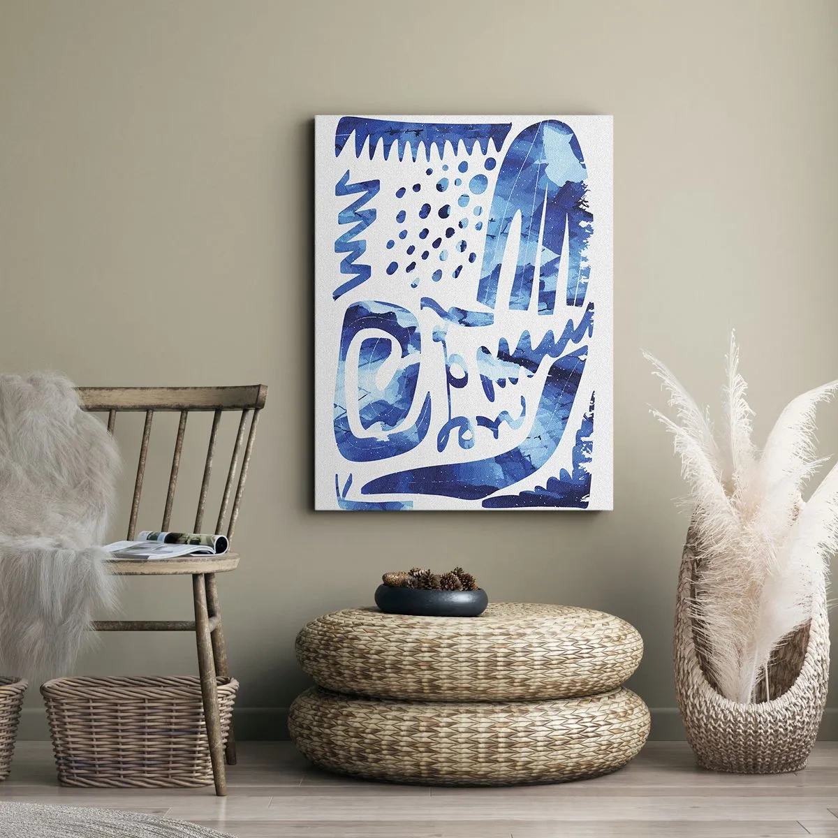 Obraz na plátně - Zpět ke kořenům - 70x100 cm