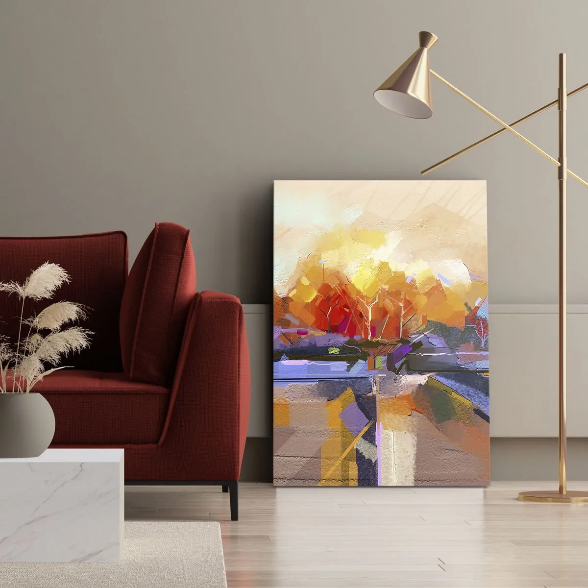 Obraz na plátně - Je podzim - 50x70 cm