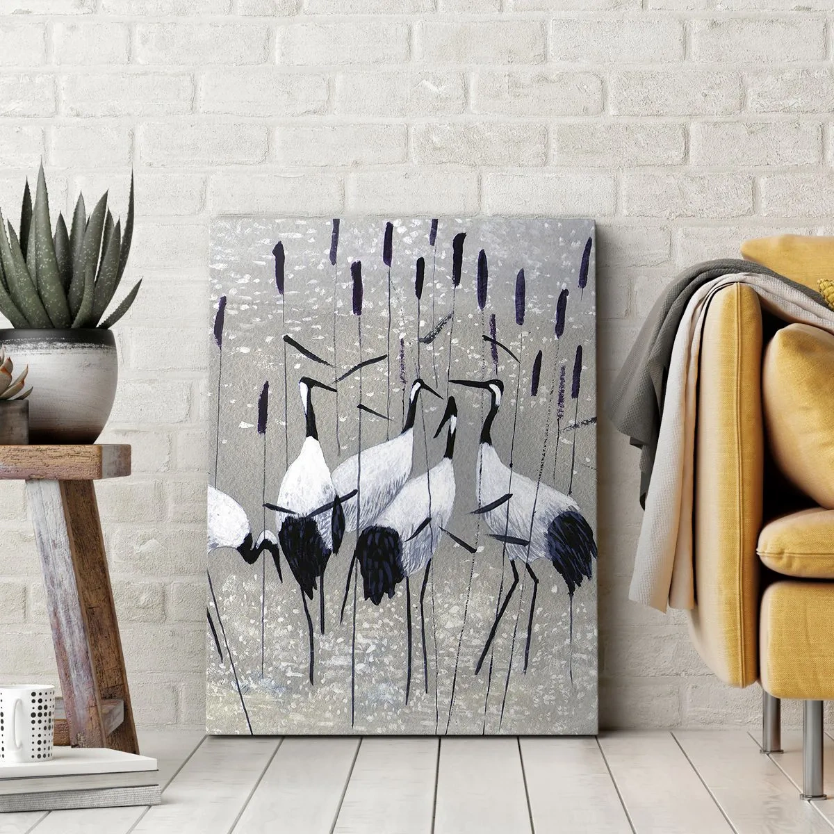 Obraz na plátně - Mezi svými - 55x100 cm