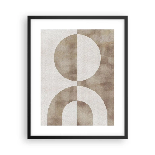 Plakát v černém rámu - Podobnosti a rozdíly - 40x50 cm