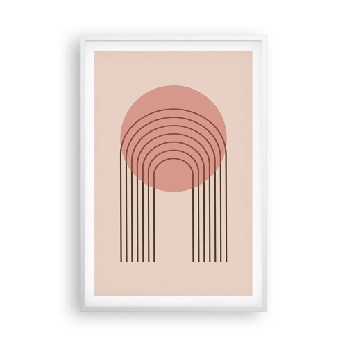 Plakát v bílém rámu - Neodolatelná přitažlivost - 61x91 cm