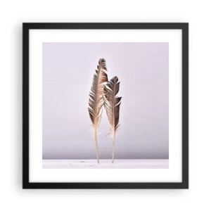 Plakát v černém rámu - Proti nicotě - 40x40 cm