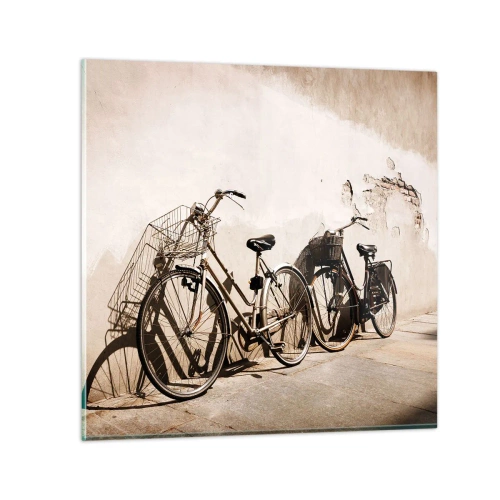 Obraz na skle - Nezapomenutelné kouzlo minulosti - 50x50 cm