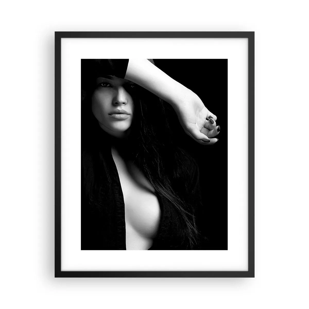 Plakát v černém rámu - Škola svádění - 40x50 cm