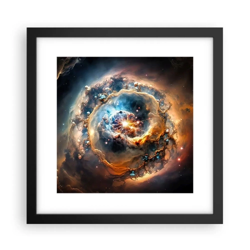 Plakát v černém rámu - Začátek - 30x30 cm