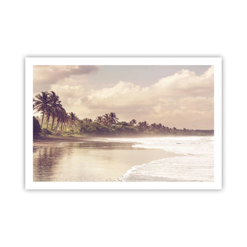 Plakát - Pohlazení vln - 91x61 cm