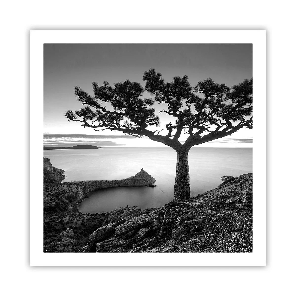 Plakát - Klid až k horizontu - 60x60 cm