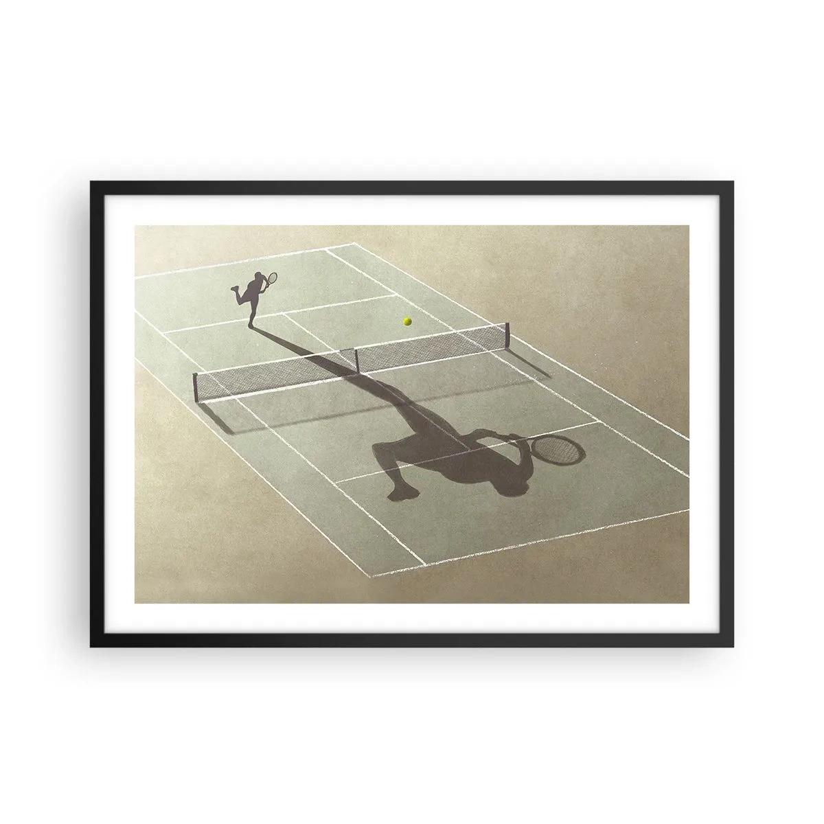 Plakát v černém rámu - Dobývání sama sebe - 70x50 cm