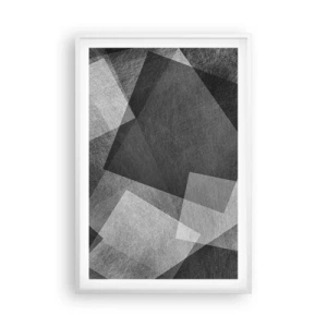 Plakát v bílém rámu - Odvěký symbol trvalosti a pořádku - 61x91 cm