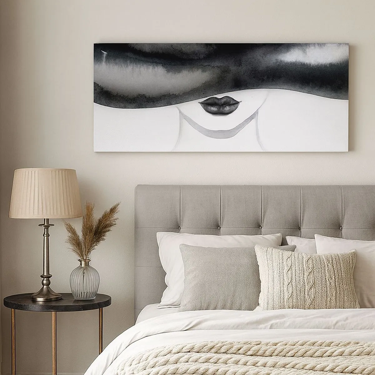 Obraz na plátně - Smyslná záhada - 100x40 cm