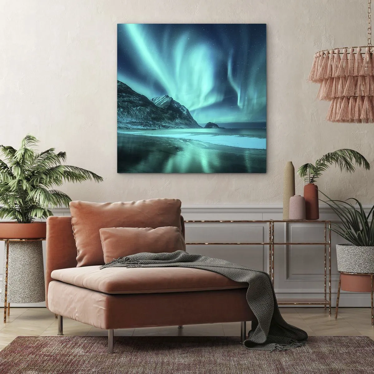 Obraz na plátně - Divy severu - 50x50 cm