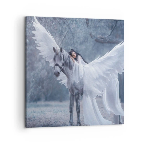 Obraz na plátně - Nadšený okamžik - 50x50 cm