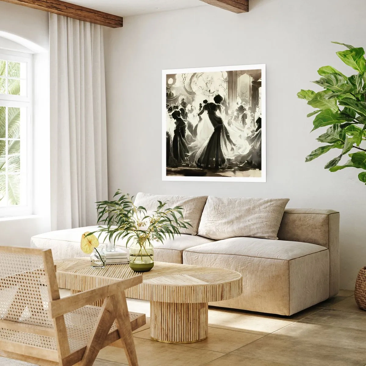 Plakát - Velká maškaráda - 60x60 cm