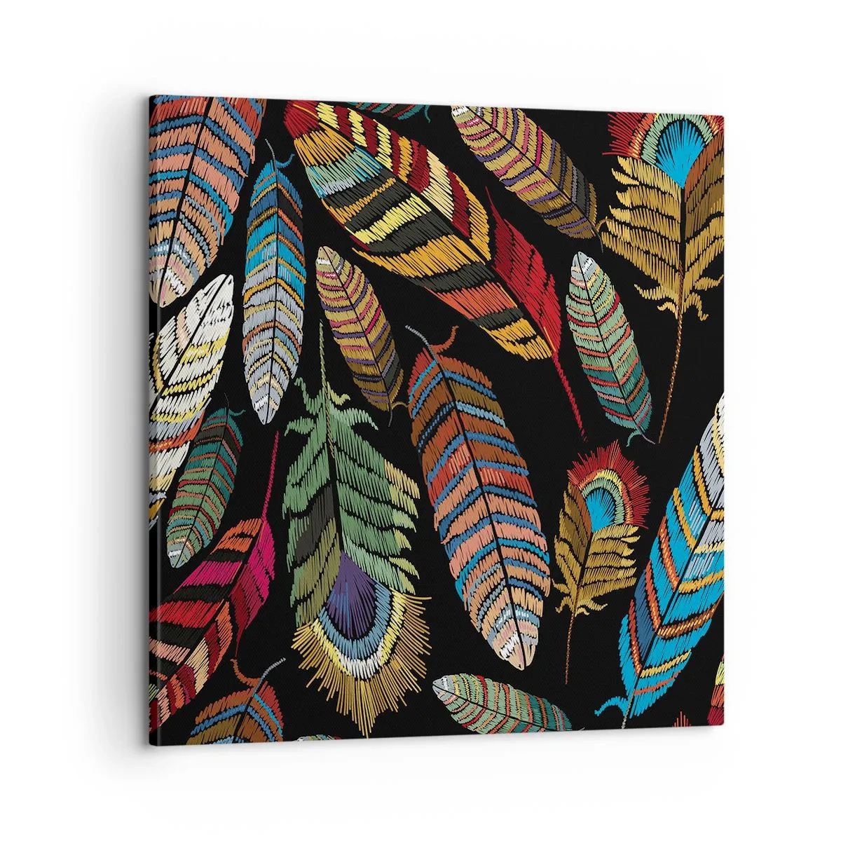 Obraz na plátně - Ptačí karneval - 60x60 cm