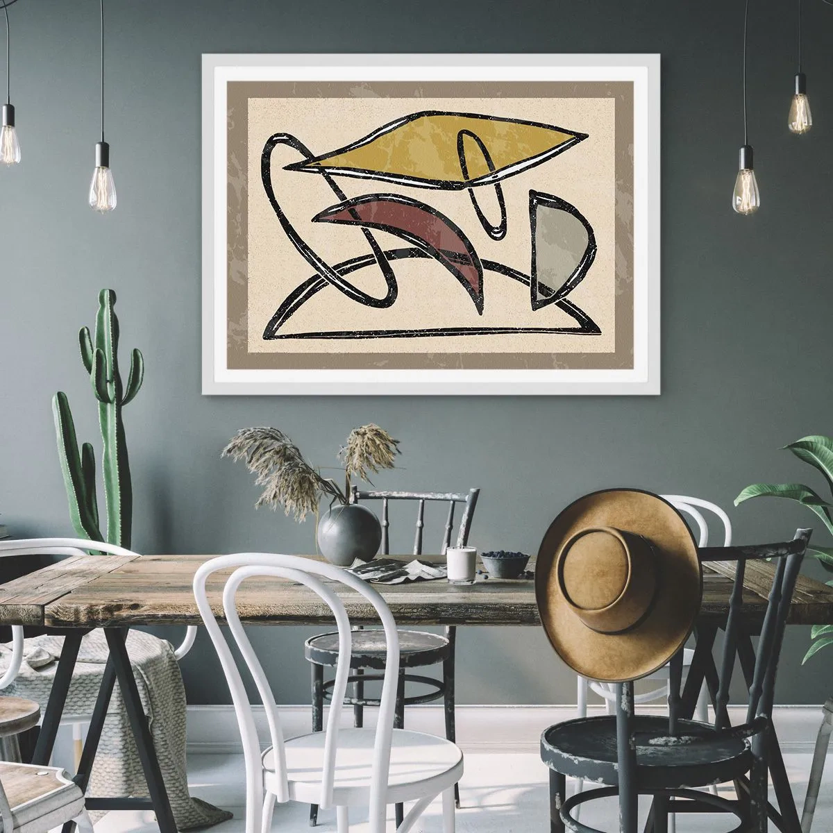 Plakát v bílém rámu - Svisle a vodorovně - 70x50 cm