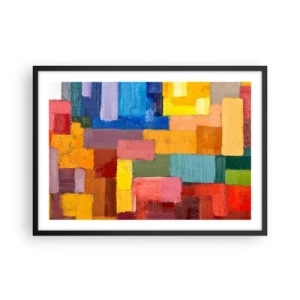 Plakát v černém rámu - Každý jiný, všechny barevné - 70x50 cm