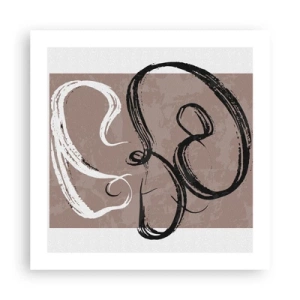 Plakát - Kompozice – hledání úplnosti - 50x50 cm