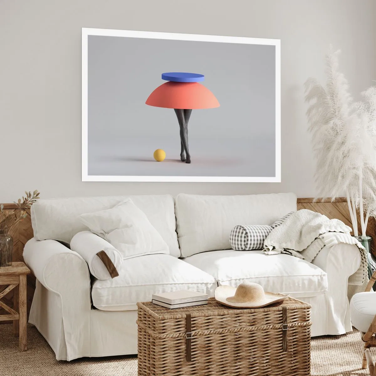 Plakát - Surrealistická kompozice - 70x50 cm
