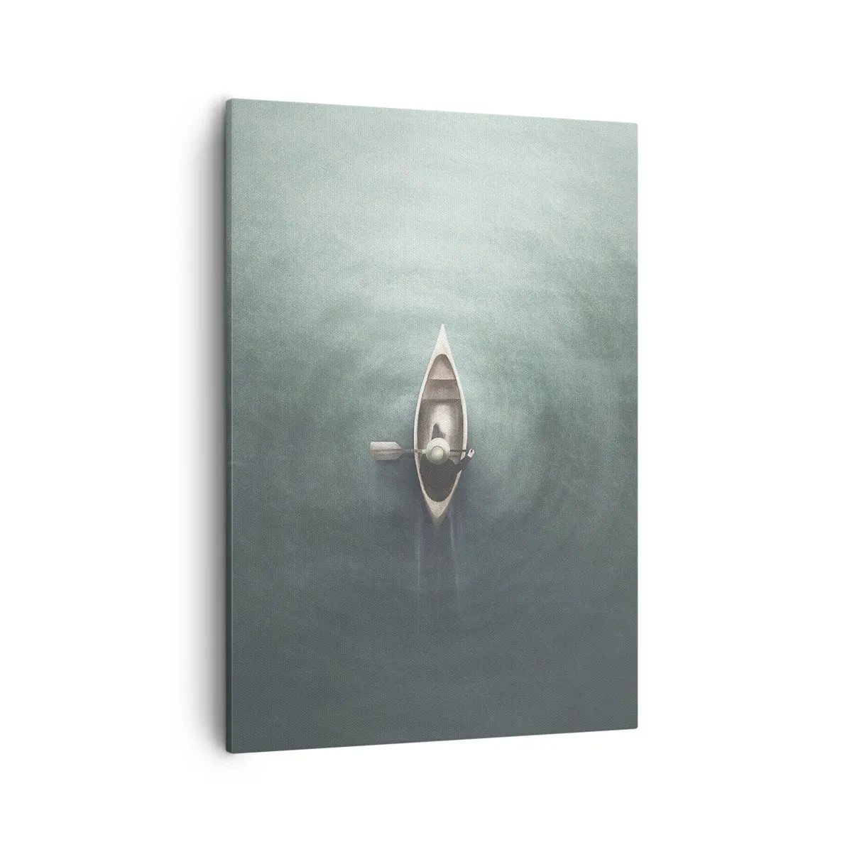 Obraz na plátně - Přes měsíční jezero - 50x70 cm