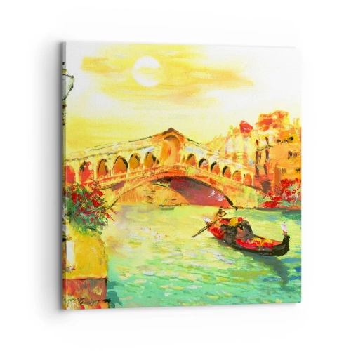 Obraz na plátně - Pouť zamilovaných - 70x70 cm