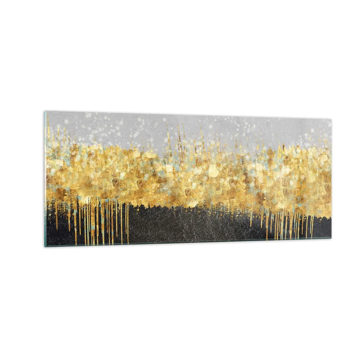 Obraz na skle - Dovnitř a vzhůru - 100x40 cm