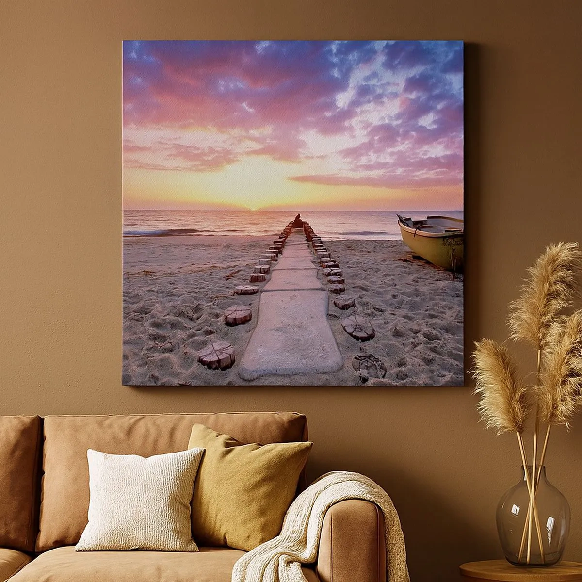 Obraz na plátně - Okamžik hlubokého prožitku - 30x30 cm