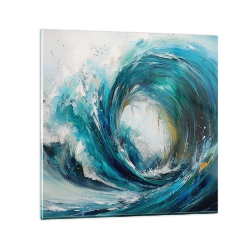 Obraz na skle - Mořský portál - 40x40 cm