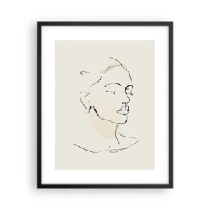 Plakát v černém rámu - Výrazným tahem - 40x50 cm