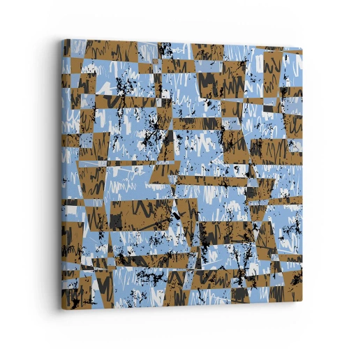 Obraz na plátně - Nelidová vystřihovánka - 30x30 cm