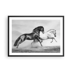 Plakát v černém rámu - Andělé a démoni - 70x50 cm