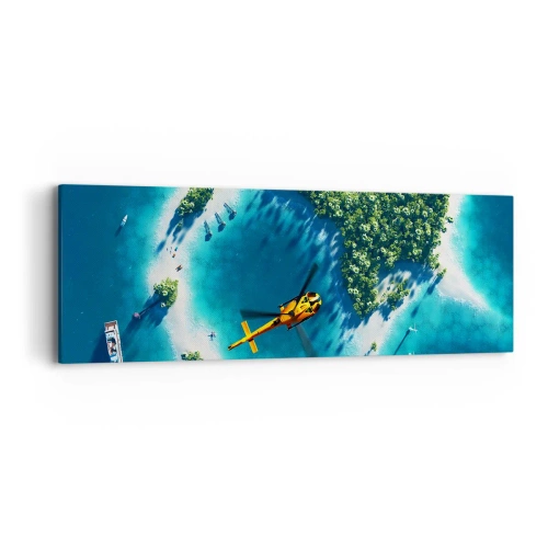 Obraz na plátně - Kup si ostrov - 90x30 cm