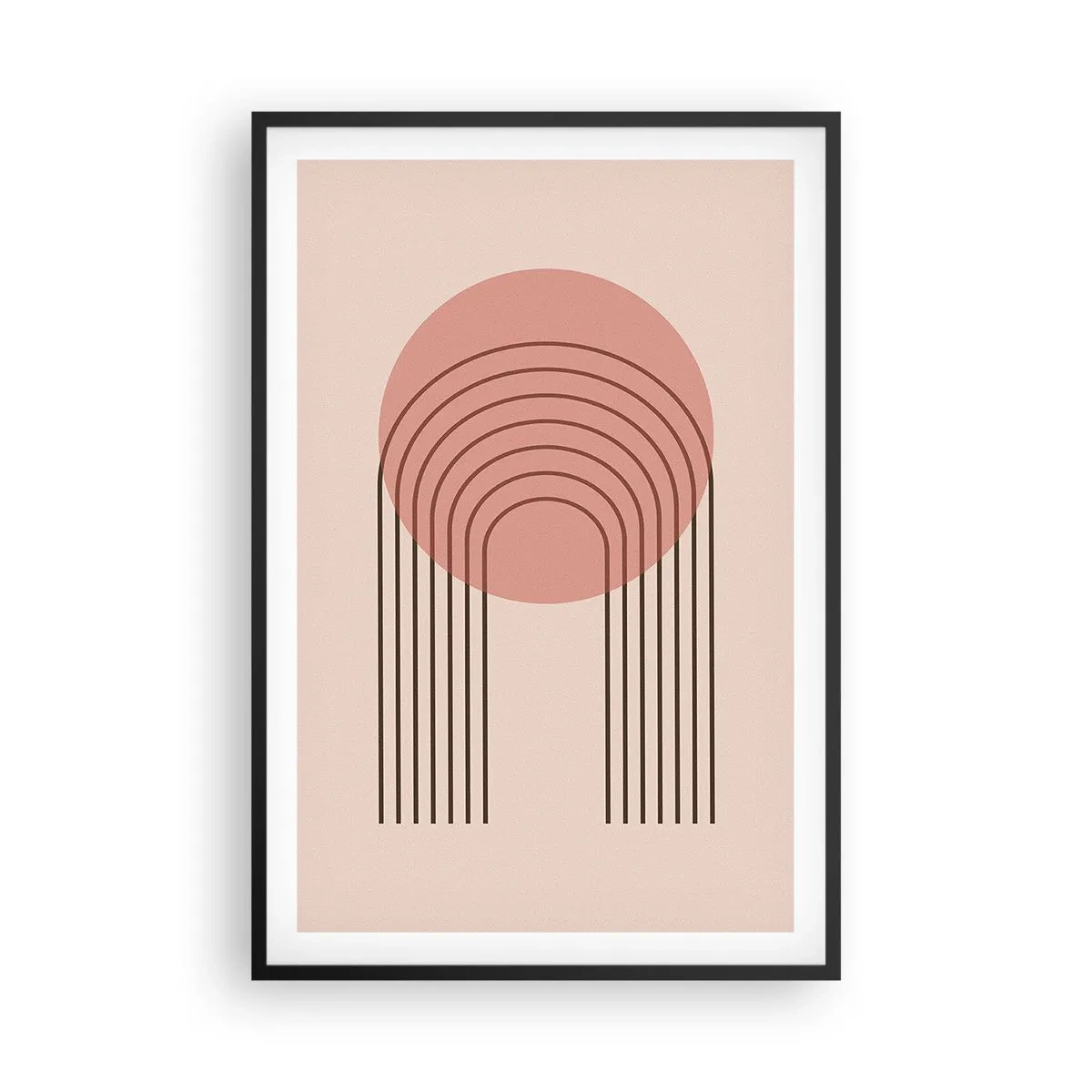 Plakát v černém rámu - Neodolatelná přitažlivost - 61x91 cm