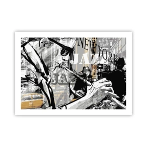 Plakát - V rytmu New Yorku - 70x50 cm