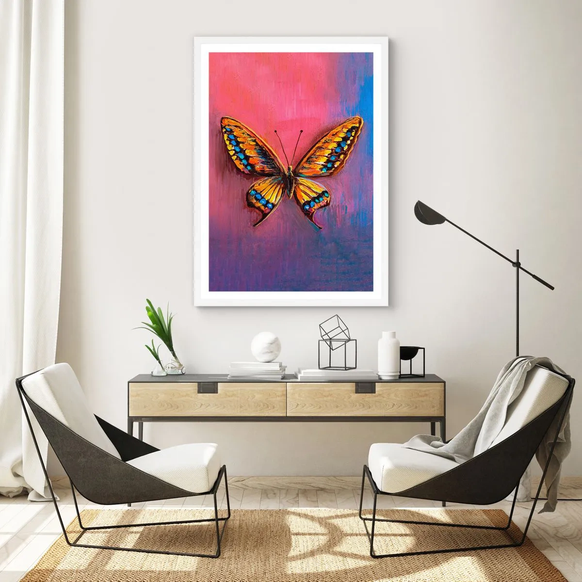 Plakát v bílém rámu - Klenot přírody - 61x91 cm