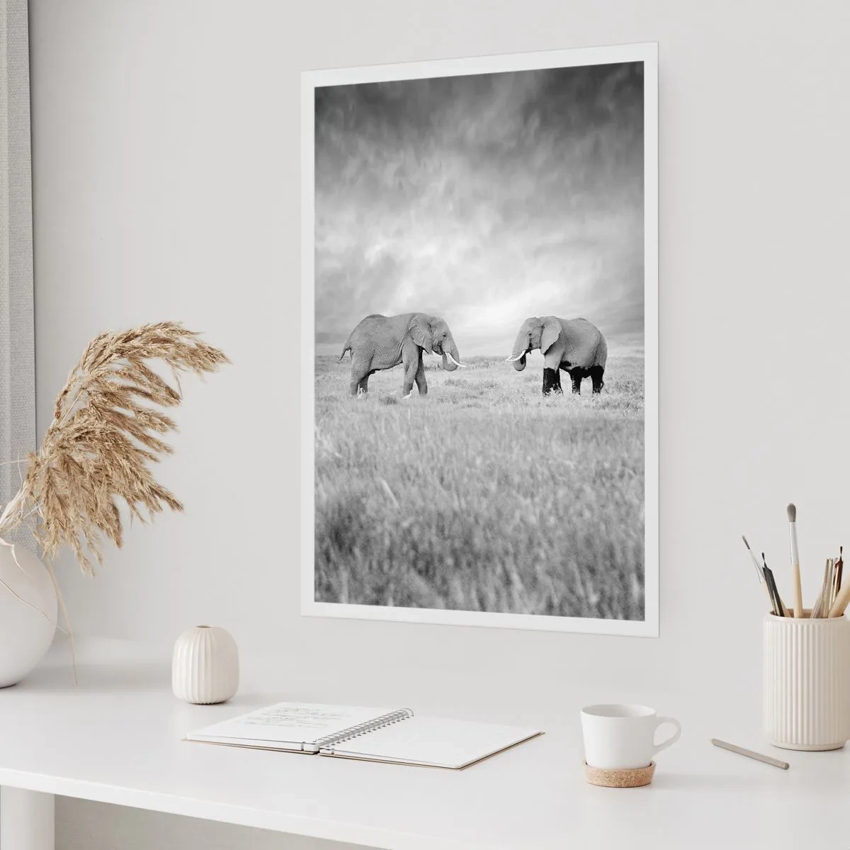 Plakát - Šedá je krásná - 40x50 cm