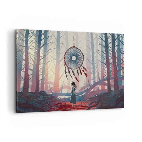 Obraz na plátně - Tajný rituál štěstí - 120x80 cm