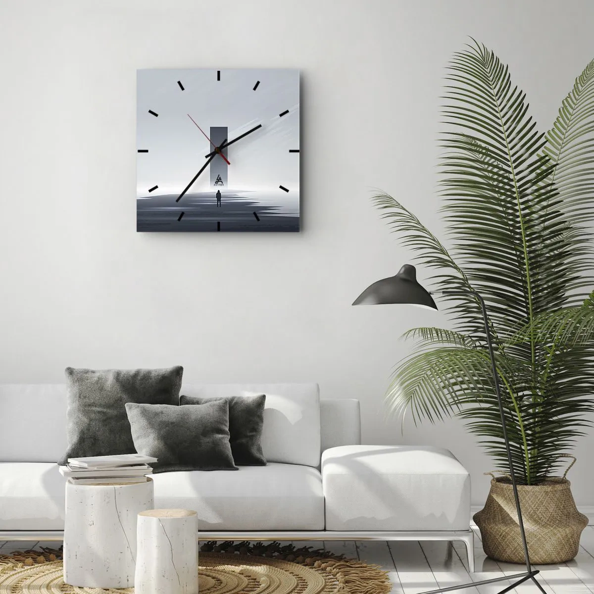 Nástěnné hodiny - Příležitost nebo hrozba? - 30x30 cm