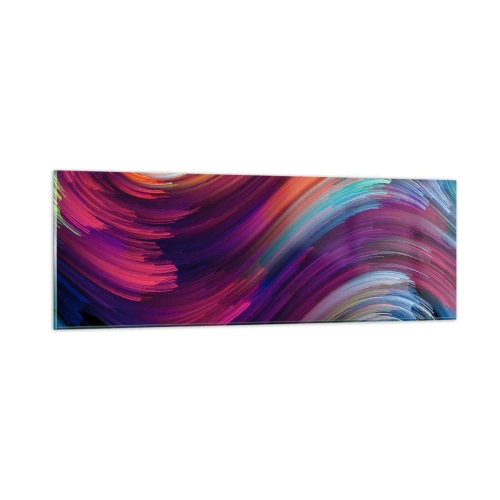 Obraz na skle - Začátek nového světa - 90x30 cm