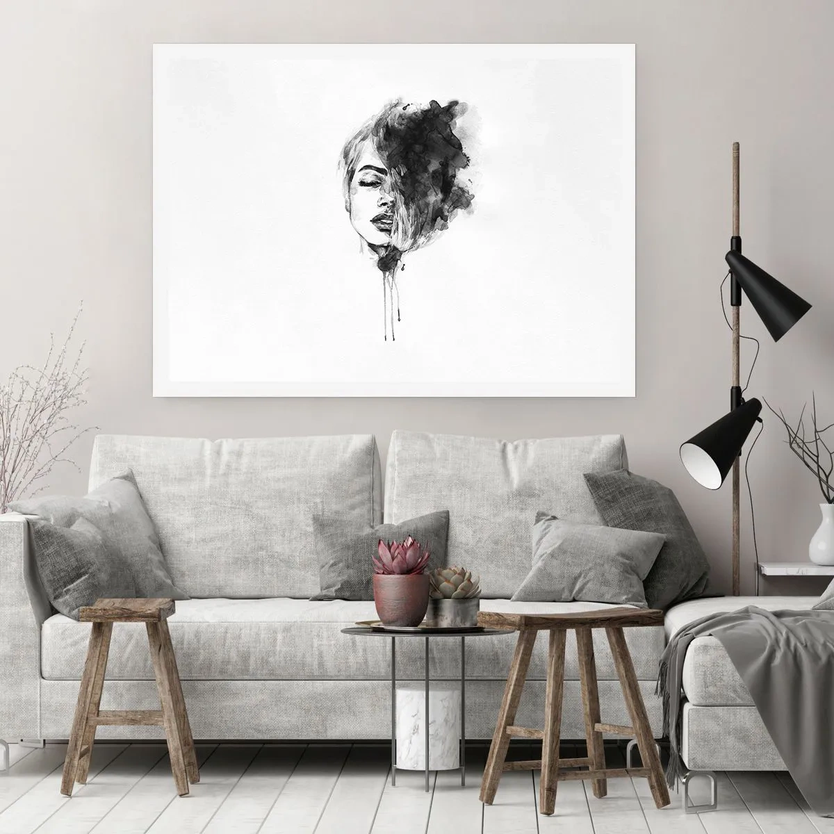 Plakát - O čem sní dívka - 70x50 cm