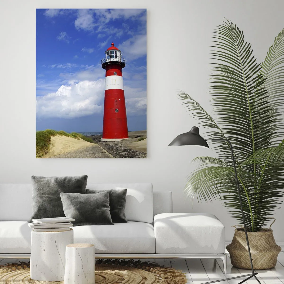 Obraz na skle - Vysněná samota - 70x100 cm