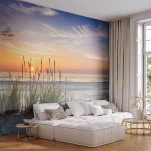 Fototapeta Premium Canvas - Podívej se, představ si a pociť - Krajina, Pláž, Moře - 350x256 cm