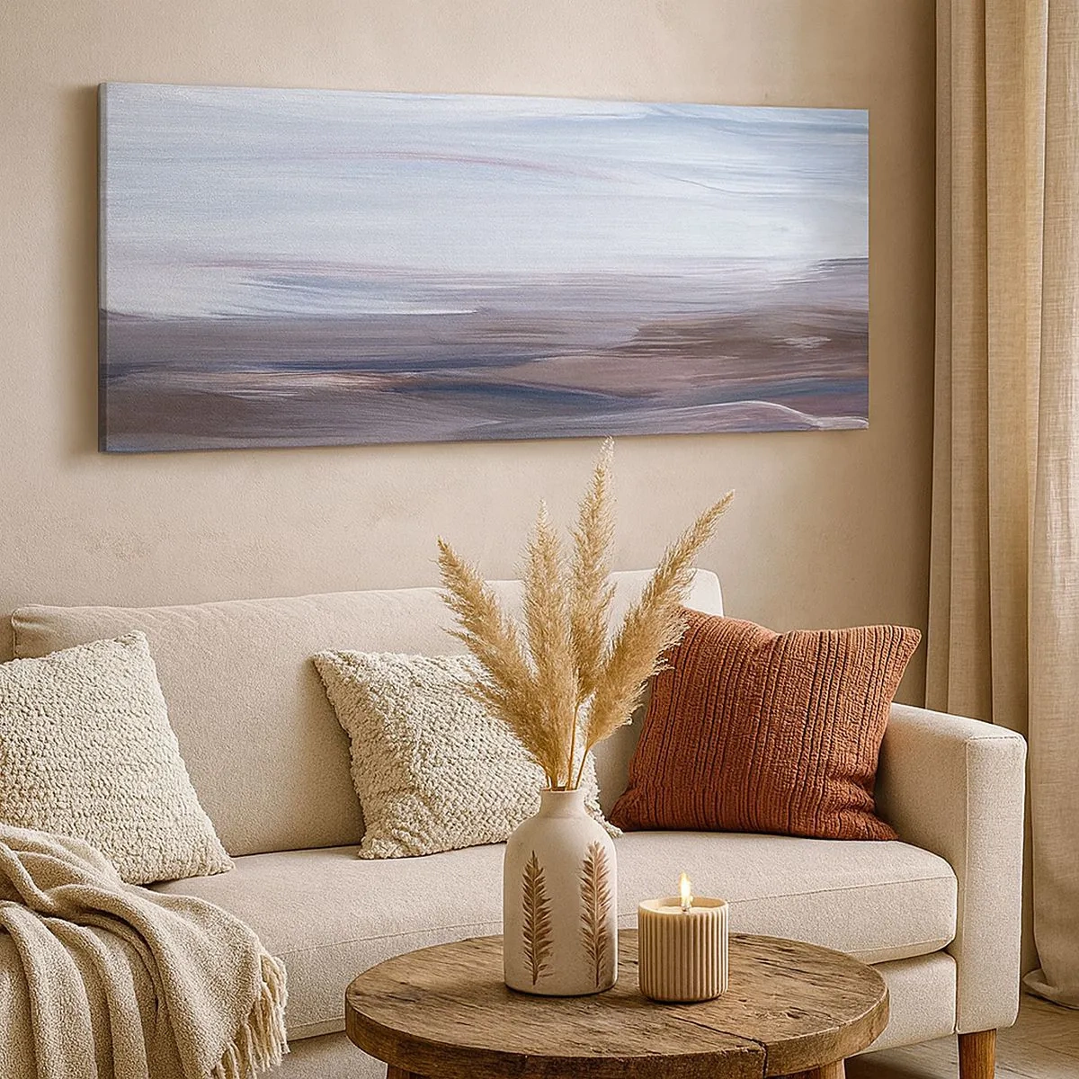 Obraz na plátně - Živly: voda - 100x40 cm