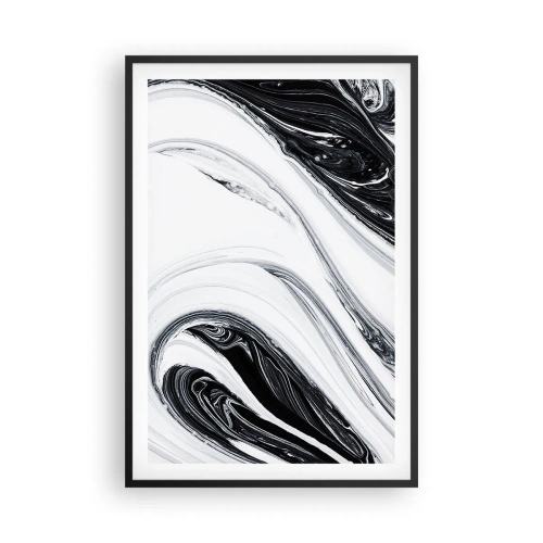 Plakát v černém rámu - Spojení protikladů - 61x91 cm
