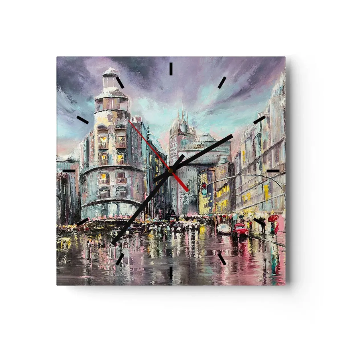 Nástěnné hodiny - To bude vydařený večer - 30x30 cm