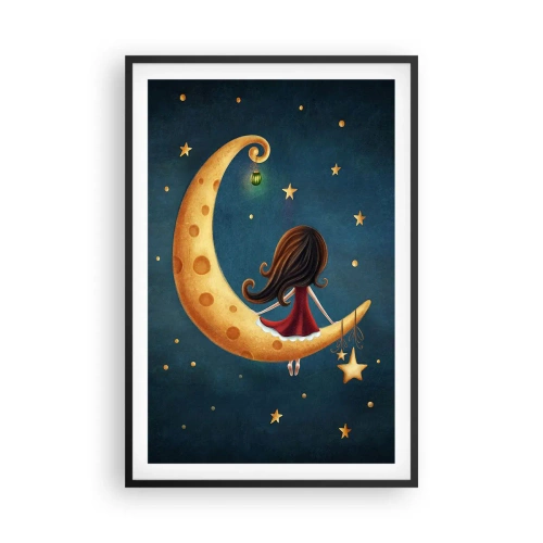 Plakát v černém rámu - Kdysi dávno… - 61x91 cm